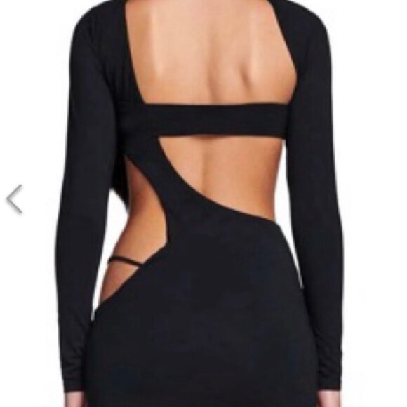IAMGIA Black cut out mini Dress xs/s - Picture 4 of 4